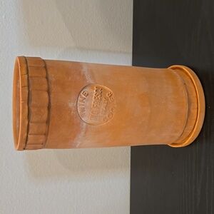 Vintage Natural Clay Wine Cooler by Himark